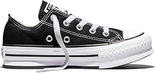 Converse Girls' Chuck Taylor All Star Lift Platform Canvas Low Top Sneaker