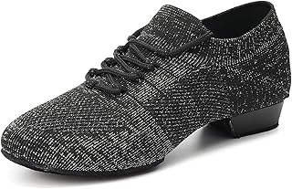 Women Standard Practice Social Dance Sneaker Beginner Dance Practice Shoes for Women Low Heel Ballroom