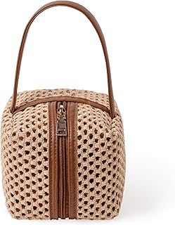 Cabbrix Door Stopper for Bottom of Door Decorative, Door Stop for Modern Farmhouse - Weighted Doorstop for Home & School, Bedroom, Living Room, Window Wedge, Bookend, Brown