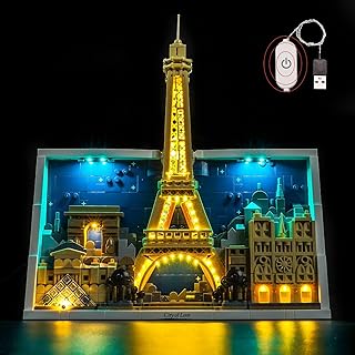 Light kit Compatible with Lego 21064 Paris – City of Love - No Model Only Lights, LED Lighting Accessories Compatible with Lego 21064 Paris City Love (Standard Version)