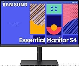 24-Inch S43GC Series Business Essential Computer Monitor, IPS Panel, Height Adjustable Stand, Triple Input, New DisplayPort, 100Hz, AMD FreeSync, Advanced Eye Care LS24C432GANXZA, 2024