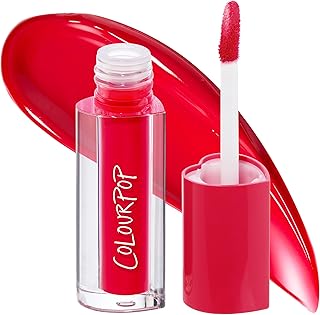HydraPop Glossy Lip Stain - Hydrating Lip Gloss That Fades Into A Soft Tint - Non-Drying & Long-Lasting - Water-Based Gloss-to-Stain Finish - Fruit Punch (0.11 Fl Oz)