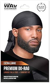 Premium Do-Rag Black