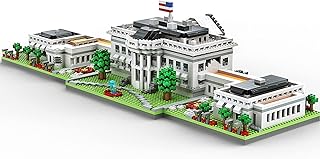Micro Mini Blocks White House Famous Landmark Model Set,(3000Pieces) -Building and Architecture Toys Gifts for Kid and Adult