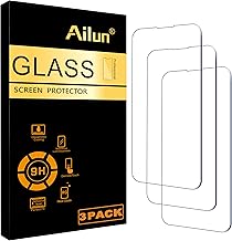 Screen Protector for iPhone 14 / iPhone 14 Pro [6.1 Inch] Display 3 Pack Tempered Glass, Sensor Protection, Dynamic Island Compatible, Case Friendly