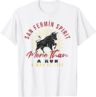 Pampelona Bull Run San Fermín San Fermín Spirit T-Shirt