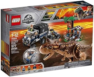 Jurassic World Carnotaurus Gyrosphere Escape 75929 Building Kit (577 Pieces)