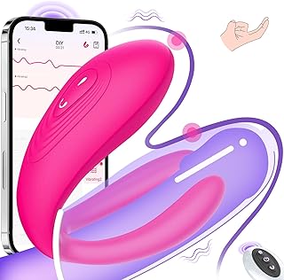 Wearable Remote Control Vibrator - BIG SHOCKED Adult Sex Toys for Women Couples Female Sex Toy G Spot Vibrators Clitoral Penis Vibrator with 10 Powerful Vibrating Double-Ended Dildos Vibrating Panties