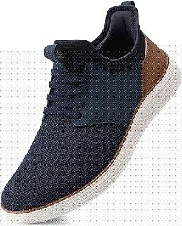 Mens Slip On Casual Dress Shoes Hands Free Fashion Sneakers Mesh Tennis Walking Work Shoes Comfortable Breathable Lightweight Non Slip