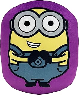 Despicable Me 4 Bello Pick Me Cloud Pillow 12" – Minions Plush Stuffed Toy for Kids & Adults, Cartoon Character Throw Pillow, Bedroom Decor, Gift for Fans