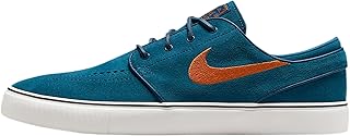 SB Zoom Janoski OG+ Skate Shoes (Blue Force/Blue Force/Summit White/Campfire Orange) Size 8.5