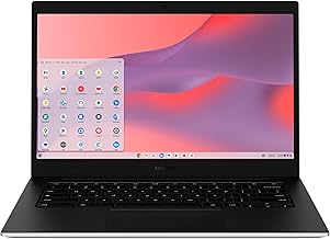 14" Galaxy Chromebook Go Laptop PC Computer, Intel Celeron N4500 Processor, 4GB RAM, 64GB Storage, ChromeOS, XE340XDA-KA2US, Student Laptop, Silver