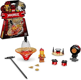NINJAGO Kai’s Spinjitzu Ninja Training 70688 Spinning Toy Building Kit with NINJAGO Kai; Gift for Kids Aged 6+ (32 Pieces)