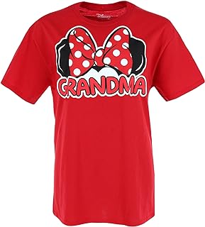 Jerry Leigh Women's Minnie Mouse Grandma Family T-Shirt