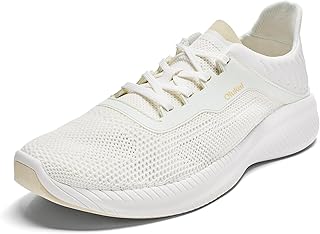 Island Hopper Men's Sneakers, Travel Ready & Versatile Athletic Shoes, Soft & Breathable Knit Fabric, Drop-in Heel Design