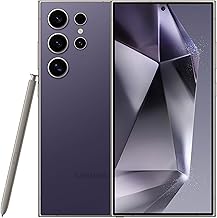 Samsung Galaxy S24 Ultra 5G, US Version, 256GB, Titanium Violet - Unlocked (Renewed)