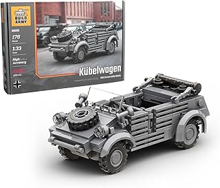 WW2 German Kubelwagen Car Model Brick Building Block 178pcs