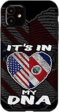 iPhone 11 It's In My DNA Costa Rica Flag Fingerprint Proud Costa Rican Case