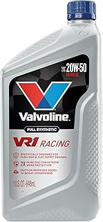 VR1 Racing Synthetic SAE 20W-50 Motor Oil 1 QT