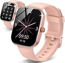 Csasan Smart Watch for Men Women(Answer/Make Call), 1.91" HD Screen Smartwatch Heart Rate/Sleep/Steps Monitor, 100+ Sports Fitness Watch, IP68 Waterproof Activity Trackers for Android iOS Pink