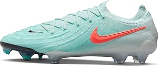 Phantom GX 2 Elite FG Low-Top Soccer Cleats (FJ2559-300, Mint/Off Noir/Atomic Red) Size 11