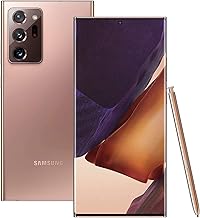 Galaxy Note20 Ultra (N986B-DS), 5G, International Version (No US Warranty), 256GB 12GB RAM, Mystic Bronze - GSM Unlocked