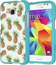 Galaxy Core Prime Case, Galaxy Prevail LTE Case, Capsule-Case Slim Fit Snap-on (Teal Green) Hard Case for Samsung Galaxy Core Prime / Samsung Galaxy Prevail-LTE - (Pineapple)