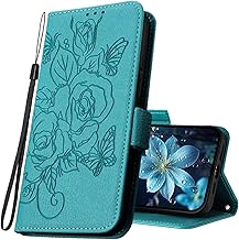 LEMAXELERS Wallet Case for Galaxy A10E, with RFID Blocking Credit Card Holder PU Leather Cover with Wrist Strap Hand Shockproof Phone Case for Samsung Galaxy A10E / A20E. Blue YBM