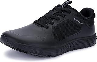 Men's Wide Food Service Shoes | Water & Oil Resistant | Zero Drop Sole