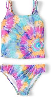Girls 2-Piece Tankini Swimsuit