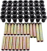 MOTOKU Front and Rear Upper Lower A Arm Shaft Bushings for Polaris Ranger 500 700 800 900, Suspension Control A-Arm Bushing Kit
