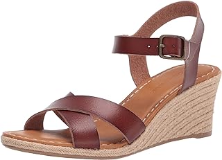 Women's Ankle Strap Espadrille Wedge Sandal