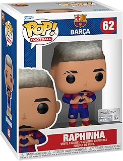 POP! Football: Barcelona - Raphinha - Barcelona FC - Collectable Vinyl Figure - Gift Idea - Official Merchandise - for Kids & Adults - Sports Fans - Model Figure for Collectors and Display