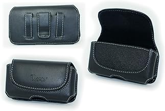 Black Case Belt Holster Pouch w Clip for Verizon Samsung Galaxy S4 Mini SCH-i435