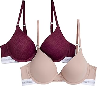 Womens Microfiber Push Up Bra 2-Pack