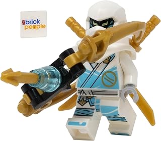 Ninjago Dragons Rising: Zane Minifigure with Ice Bow