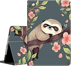 Case for Galaxy Tab S6 Lite 10.4 2022/2020, Smart Stand Back Cover Auto Wake/Sleep for Samsung Tab S6 Lite 10.4 inch Tablet [SM-P610/P613/P615/P619]，Cute Sloth