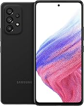 Samsung Galaxy A53 5G, 128GB + 6GB RAM, Black - Unlocked (Renewed)