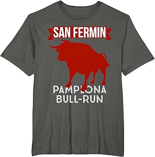 San Fermin Pamplona Bull Run Spain | Bull Fighting Festival T-Shirt