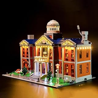 LED Light Kit for Lego X-Men Mansion 76294 Building Set - Upgraded Lighting Kit Compatible with lego X Mansion(Model NOT Included)
