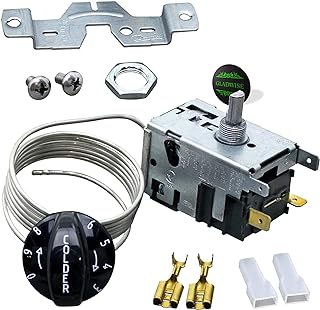 Thermostat for True 800393 | 800306 | 831932 – Temperature Control Kit Replacement Refrigerator Part