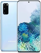 Galaxy S20 5G (128GB, 12GB RAM) 6.2" AMOLED, Snapdragon 865, IP68 Water Resistant, Global 5G Volte (GSM + CDMA) Factory Unlocked (AT&T, Verizon, T-Mobile, Metro) G981U1 (Cloud Blue)