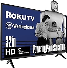 Westinghouse Roku TV - 32 Inch Smart TV, HD Television with Wi-Fi Connectivity and Mobile App, Flat Screen, Bluetooth, Compatible with Apple AirPlay, Alexa and Google Assistant