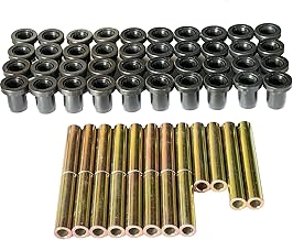 Front and Rear Upper Lower A Arm Shaft Bushings for Polaris Ranger 500 700 800 900, Control A-Arm Bushing Kit, Heavy Duty Arm Bushing, Durable Replacement Kit for Enhanced Suspension Performance