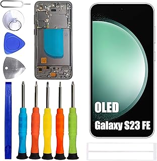 OLED Display SM-S711B, SM-S711B/DS, SM-S711U1, SM-S711U, SM-S711W Compatible with Samsung Galaxy S23 FE [6.4 inch] Screen Touch Digitizer Assembly LCD Display with Repair kit