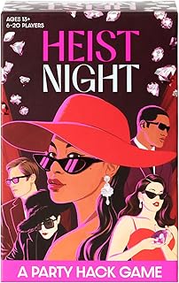 FUNKO GAMES Party Hack Game: Heist Night | Themed Party Game | 6-20 Players, Ages 13+