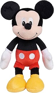 Disney Junior Mickey Mouse Bean Plush Mickey Mouse Stuffed Animal, Kids Toys for Ages 2 Up by Just Play