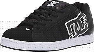 DC Mens Net Low Top Lace Up Casual Skate Shoe Sneaker