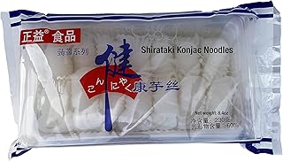 Shirataki Konjac Noodles, Konjac Noodles, Rolled up Shirataki Pasta, 8.4oz, 1 pack, Ideal for Hot Pot, Soups, Shabu Shabu, and Stir Fry
