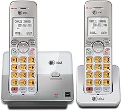 EL51203 DECT 6.0 2-Handset Cordless Phone with Full-Duplex Speakerphone, Backlit Display & Lighted Keypad, Caller ID/Call Waiting, Intercom, ECO Mode